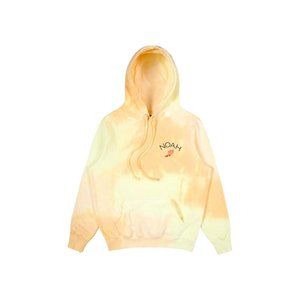 Large Yellow Sun Dyed Winged Foot Hoodie